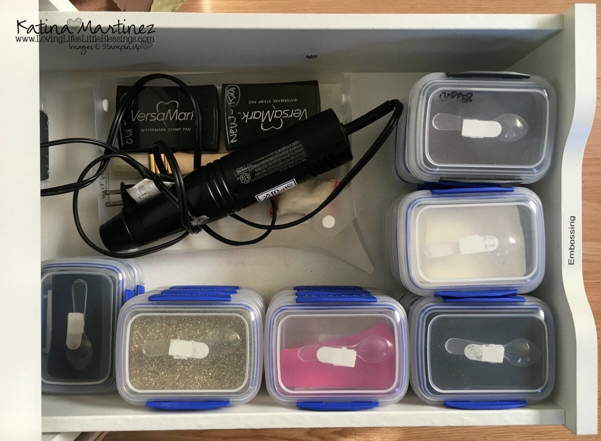 Embossing Tips, Tricks & Storage Ideas Katina Martinez